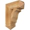 Ekena Millwork Balboa Arts & Crafts Rough Sawn Bracket, Western Red Cedar, 6"W x 18"D x 22"H BKT06X18X22BOA03RWR - alternate 1